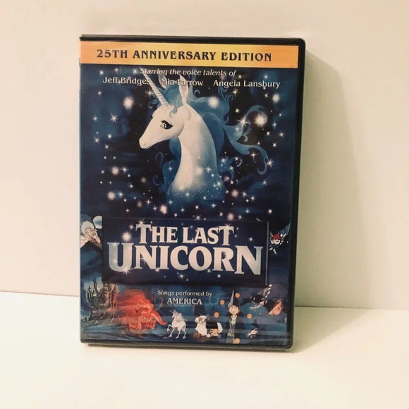 The Last Unicorn  DVD 25th Anniversary Edition Sealed - Picture 1 of 13